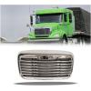 imageMytee Products Chrome Front Grille wBug Screen For Freightner Columbia 20002020  Bumper Cover Grille Replaces A1715251002 Freightner A1415251003 A1713590004 A1715251003 Wabco 21193