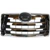 imageMytee Products Chrome Front Grille wo Bug Screen Compatible wHino 338 238 268 20052010  Bumper Cover Grill Replaces 53101E0040 763013210A Genuine Newstar S25561Bumper  Grille Kit