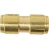 imageMytee Products DOT Brass Push to Connect Fitting Straight Union Tube Connector Air Brake Tube Fitting 38quot OD 5 Pack1  Pack