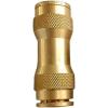 imageMytee Products DOT Brass Push to Connect Fitting Straight Union Tube Connector Air Brake Tube Fitting 38quot OD 5 Pack1  Pack