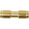 imageMytee Products DOT Brass Push to Connect Fitting Straight Union Tube Connector Air Brake Tube Fitting 38quot OD 5 Pack2  Pack