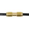 imageMytee Products DOT Brass Push to Connect Fitting Straight Union Tube Connector Air Brake Tube Fitting 38quot OD 5 Pack2  Pack