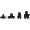 imageMytee Products DOT Push to Connect Air Brake Composite Fittings for Nylon Tubing Kit 14quot 38 ampamp 12quot  24Piece Truck Parts DOT Approved Push Lock Fitting Assortment Kit
