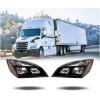 imageMytee Products Headght with Bulb for Freightner Cascadia 126 2018Present  Right Passenger Side Headlamp  A6601512003 A6601405003 A6601512005 ATX29369 ATP29369Pair Set