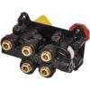 imageMytee Products MV3 Heavy Duty Dash Valve w 38 Ports  Air Brake Control valve Replaces 801360 Bendix 5009234 FRT BW 801360 Navistar BX 8013601  Pack
