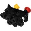 imageMytee Products MV3 Heavy Duty Dash Valve w 38 Ports  Air Brake Control valve Replaces 801360 Bendix 5009234 FRT BW 801360 Navistar BX 8013602  Pack