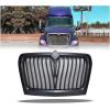 imageMytee Products Satin Black Front Grille wBug Screen Fits International LT 20202023  Bumper Cover Grille Replaces 4059083C Navistar 4059083C93 Automann 56455042X S28080