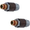 imageMytee Products 2 Pack Inne Quick Release Valve 12quot NPTM Trailer Port 12quot NPTF Tractor Port Mounts to Tractor Protection Valve Replaces 40008 401145 Sloan 4011452  Pack
