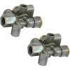 imageMytee Products 2 Pack Spring Brake Control Valve Service Reservoir Priority Replaces Sealco Freightner SEA 110700 HDX110700X 110700X2  Pack