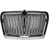 imageMytee Products Chrome Front Grille wBug Screen Fits International LT 20202023  Bumper Cover Grille Replaces 4039860C Wabco 21335 Saginaw 4039860C93 4039860C94 S28079