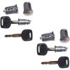 imageMytee Products Door Lock Cylinder With Key  Door ampamp Ignition Lock Set Replaces 3546619C Navistar 3546619C91 3546619C92 RR3546619C1 IH3546619C2  Pack