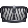 imageMytee Products Satin Black Front Grille wBug Screen Fits International LT 20202023  Bumper Cover Grille Replaces 4059083C Navistar 4059083C93 Automann 56455042X S28080
