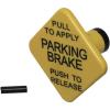 imageMytee Products Yellow Heavy Duty Parking Brake Knob wPin  Dash Valve Knob Replaces 248433 782090003 Velvac 034050 Navistar 1676711C Bendix 248433 PAI 36020