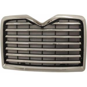 imageMytee Products 14 x 27 Chrome Front Grille WO Bugscreen Compatible wMack CXP 20062007 CXU 20082015 CXN 20062007  Bumper Cover Grille Replaces 6MF580M Mack 20791629 Wabco 21204 214661  Pack