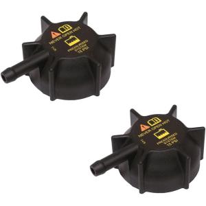 imageMytee Products 2 Pack Surge Tank Cap Works WSurge Tank N5346001 Compatible with 20082010 Kenworth and Peterbilt Truck Replaces N53480012  Pack