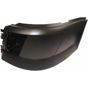 imageMytee Products Heavy Duty Left Driver Side Bumper End wFog Light Hole For VNL 20042014  Replaces 82721510 20567505 82364722 Wabco 20958 20972 Dorman 2425555Drive  Left Side Bumper End Cover