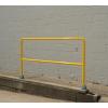 image6 Portable Steel Pipe Safety Railing for Pedestrian ampamp Fencing  158quot Tube Diameter Yellow Powder Coated Industrial Safety Railings for Construction Sites Buildings Public Spaces6 feet