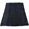 imageMytee Products 4 Pack 8x10 Black 70 Shade Mesh Tarp for Outdoor wGrommets  6 Oz Extra Durable Heavy Duty Mesh Tarps for Dump Truck Rolloff Trucks  Mesh Shade Net Cloth for Sun Plant PatioBlack