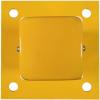 imageMytee Products 4quotx 4quotx42quot BoltOn Steel Rigid Post for 3Ribbed Guard Rails  Yellow4 L x 4 W x 18 H