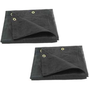 imageMytee Products 2 Pack 8 x 10 Black Mesh Tarp 90 Shade8 x 10