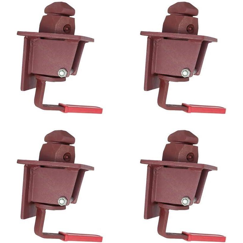 imageMytee Products Shipping Container Manual Twist Lock Weld Type for Chassis 2 Pack4  Pack