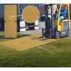 imageMytee Products 4 Pcs Ground Protection Mats 4 x 8  Tan 4ft W x 8ft L Heavy Equipment Mats w 6 Pcs Single Connectors3 x 8 Feet