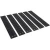 imageMytee Products 4 x 4 HighDensity Ground Protection Mat 6 Strips w 558 Chains  Polyethylene OffRoad 50000 WLL Traction Mats for Snow Mud Traction PadsBlack