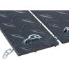 imageMytee Products 4 x 4 HighDensity Ground Protection Mat 6 Strips w 558 Chains  Polyethylene OffRoad 50000 WLL Traction Mats for Snow Mud Traction PadsBlack