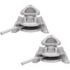 imageMytee Products 2 Pack Sea Rail Shipping Container Manual Twist Lock  Dovetail Style  Used to Secure Shipping Containers to Flat SurfacesGround2  Pack