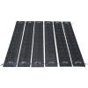 imageMytee Products 4 x 4 HighDensity Ground Protection Mat 6 Strips w 558 Chains  Polyethylene OffRoad 50000 WLL Traction Mats for Snow Mud Traction PadsBlack
