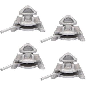 imageMytee Products 2 Pack Sea Rail Shipping Container Manual Twist Lock  Dovetail Style  Used to Secure Shipping Containers to Flat SurfacesGround4  Pack