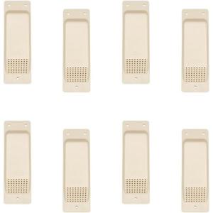 imageMytee Products 8 Pack Shipping Container Air Vent Cross Flow Ventilation  Light GreyTan