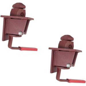 imageMytee Products Shipping Container Manual Twist Lock Weld Type for Chassis 2 Pack2  Pack