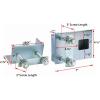 imageMytee Products 1 Bolton Shipping Cargo Container High Security Lock Box 1 Container Padlock for Shipping Containers  Stainless Steel 304 Storage Gate Fence Shed Warehouse Heavy DutyBolt on Container Lock Combo