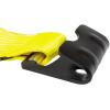 imageMytee Products 10 Pack 4 x 30 Reflective Winch Strap with Flat Hook  Heavy Duty Yellow Tie Down Strap 5400 lb WLL 4 Inch Cargo Control for Flatbed Truck Utility Trailer10  Pack