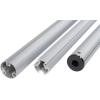 imageMytee Products 2 Pack 103 Telescopic Aluminum Tarp Axle for Universal Dump Truck Tarp Systems  RustProof Predrilled Holes  Compatible with Truck Lengths of Upto 1041  Pack