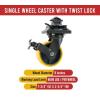 imageMytee Products 2 Pack ISO Shipping Container Caster Wheels Single Wheel 6600 lbs WLLper Wheel1  Pack