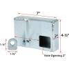 imageMytee Products 2 Pack Weld on Shipping Container Lock Box  Cargo Container High Security Lock Box to Protect Padlock2  Pack