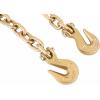 imageMytee Products 38 Grade 70 Chain and Binder Kit  Includes 4 38  12 Ratchet Load Binder Extreme amp 4 38 x 12 G70 Transport Chain wGrab Hooks  6600 lbs WLL for Truck Trailer Tie Down4  Pack