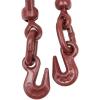imageMytee Products 516 Grade 70 Chain and Binder Kit  Includes 8 51638 G70 Lever Style Snap Binder amp 8 516 x 20 G70 Chain wGrab Hooks  5400 lbs Safe Load Limit for Truck amp Flatbed Trailer4  Pack