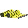 imageMytee Products 10 Pack 4 x 30 Reflective Winch Strap with Flat Hook  Heavy Duty Yellow Tie Down Strap 5400 lb WLL 4 Inch Cargo Control for Flatbed Truck Utility Trailer10  Pack