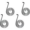 imageMytee Products 4 Pack Spiral Torsion Spring for Dump Truck Tarp Systems  Universal Design Black Acrylic Electrophoretic Coating4  Pack