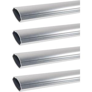 imageMytee Products 103 Aluminum Cross Bar for Dump Truck Tarp Systems  Adjustable Rust Proof Side Trailer Arm  Compatible with Roll Rite  Replaces Traping System Parts4  Pack