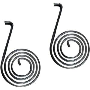 imageMytee Products 4 Pack Spiral Torsion Spring for Dump Truck Tarp Systems  Universal Design Black Acrylic Electrophoretic Coating2  Pack