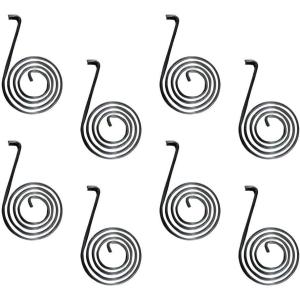 imageMytee Products 4 Pack Spiral Torsion Spring for Dump Truck Tarp Systems  Universal Design Black Acrylic Electrophoretic Coating8  Pack