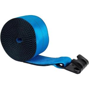 imageMytee Products 4 x 40 Truck Straps for Flatbed Trailer with Flat Hook  16200 LBS Breaking Strength 5400 LBS WLL 4Pack  4 inch Flatbed Winch Straps Heavy Duty  Load Straps for Semi TrailerBlue