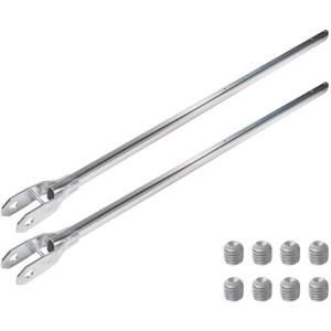 imageMytee Products 4Spring Aluminum Lower Arm for Dump Truck Tarp Systems  78 Telescopic Lower Arm for Dump Truck Tarping Systerm Rust Proof with Predrilled Holes2  Pack