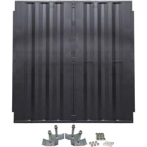 imageMytee Products 937 Shipping Container Partition Wall  16 Gauge Steel Container Wall for DividingPartitioning Shipping Container into 2 Separate Container  for Making Hidden Space