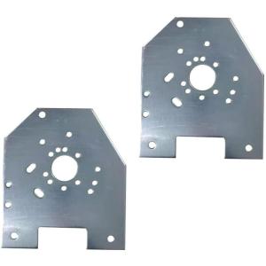 imageMytee Products Aluminum Tarp Spool Mounting Bracket for Dump Truck Tarp Systems  Universal Truck Compatibility RustProof Predrilled Holes2  Pack