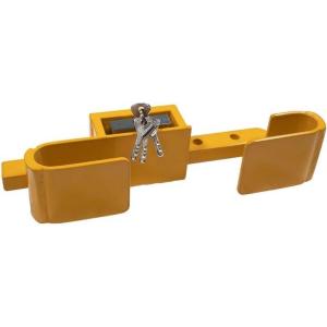 imageMytee Products Heavy Duty Shipping Container Door Lock wPadlock 4 Keys  9 to 17 Adjustable AntiTheft Steel Cargo Door Lock for SemiTrailer Box Warehouse Door1  Pack